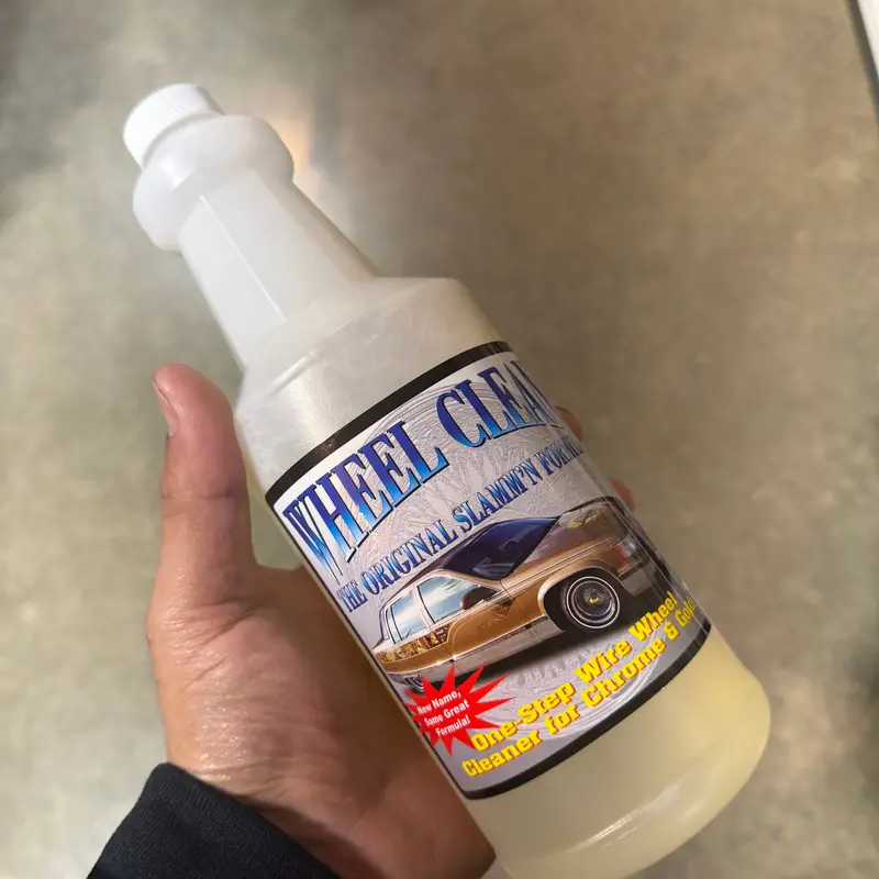 Wire Wheels Cleaning - The Original Slamm'n Formula Gold And Chrome Cleaner 1