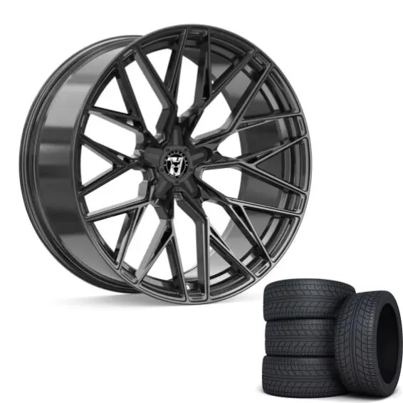 Wolfrace 71 Wolfsburg Gtr Black Edition 20" Wheels & Tyres . Black 1