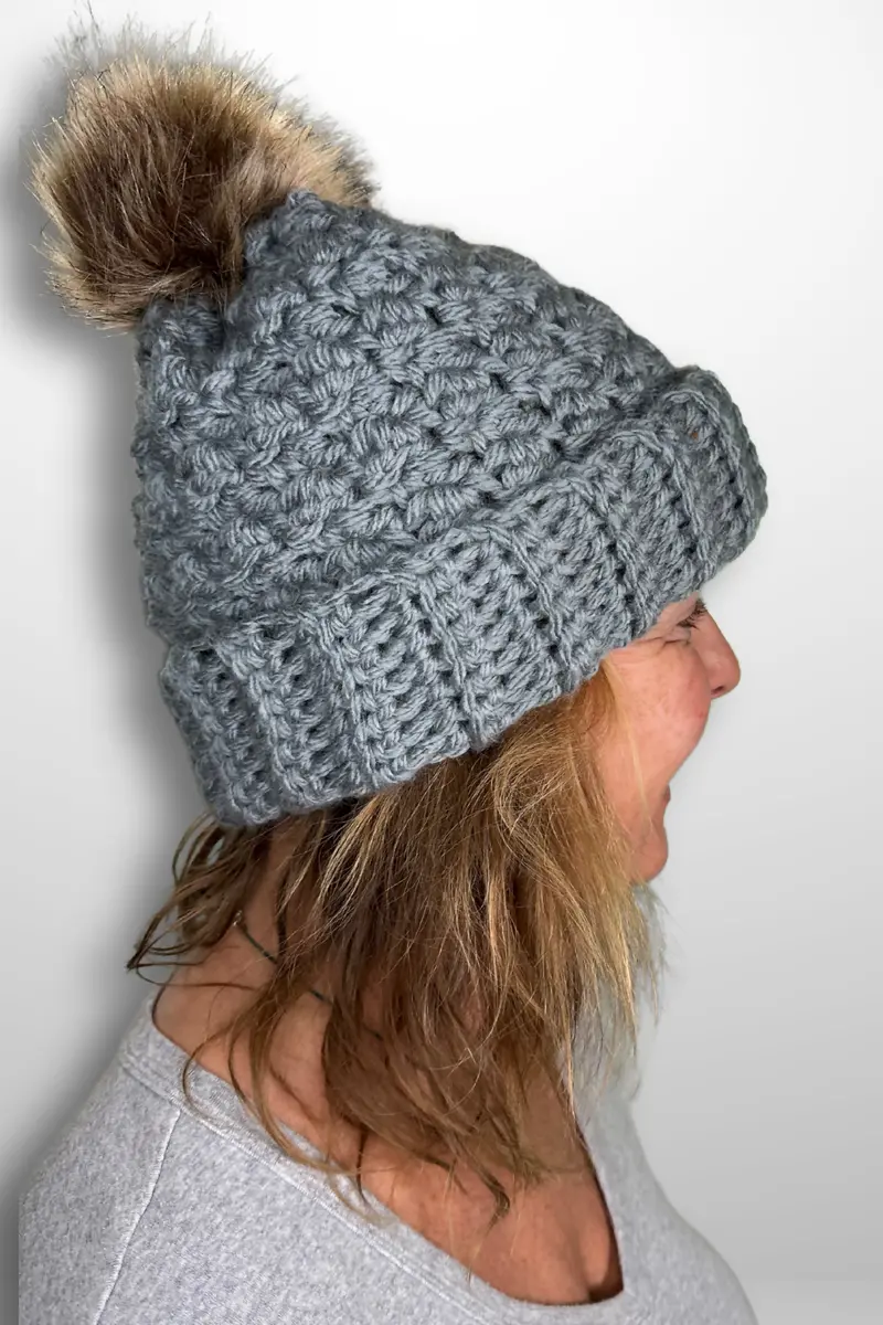 Wrenley Bulky Beanie (Crochet) 1