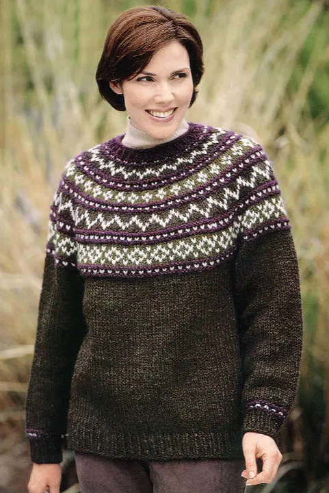 Yoke Sweater Knit Pattern (Knit) 1
