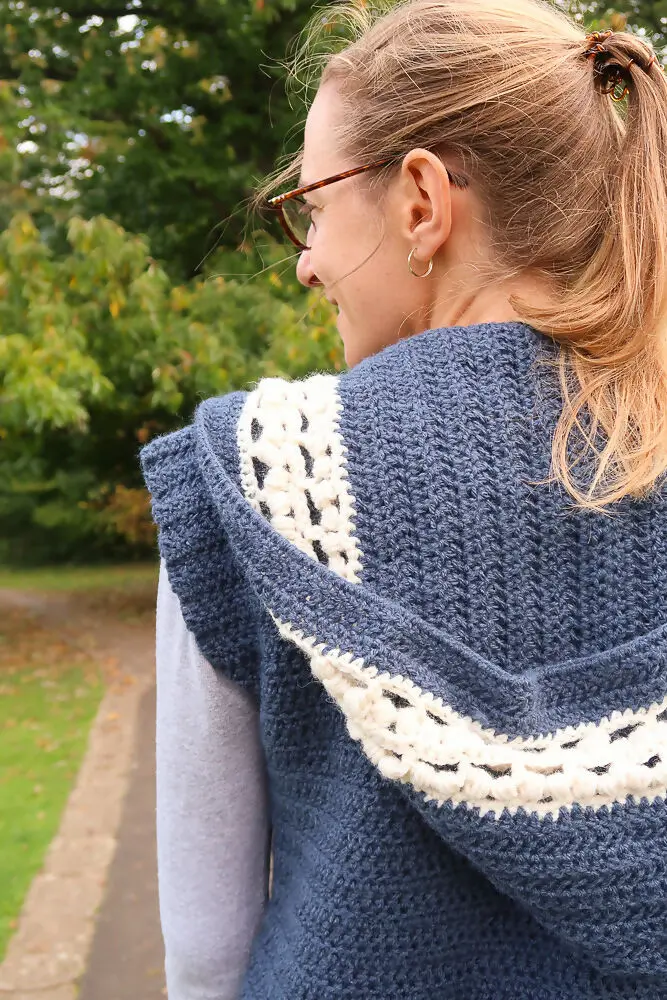 Your Dusk Hooded Vest (Crochet) 1