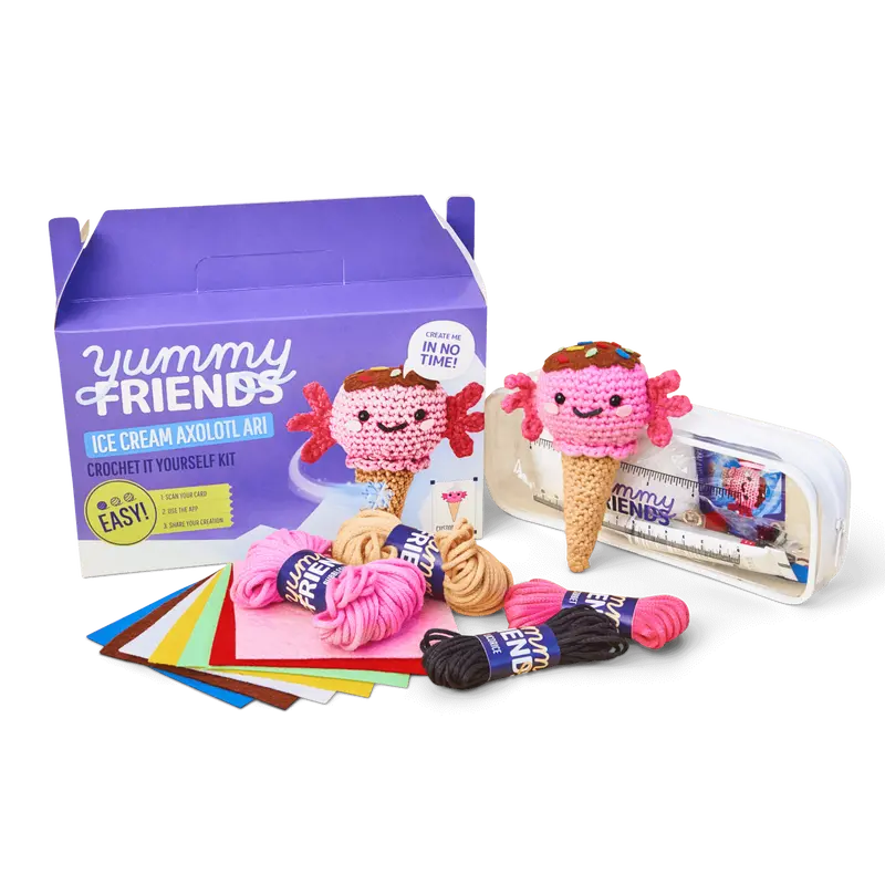 Yummy Friends Crochet Kit 3