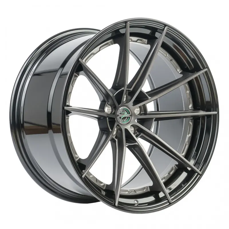 Z-Performance Zp.Modular 1 | Super Deep Concave - Matte Gunmetal / Gloss Black Lip 1