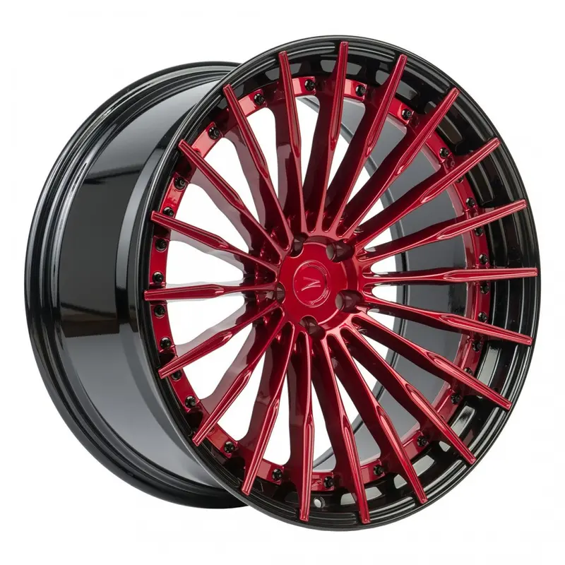 Z-Performance Zp.Modular 2 | Deep Concave - Blood Red Star / Gloss Black Lip 1