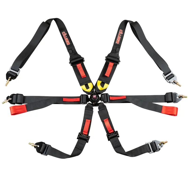 Zamp Fia 8853-2016 3"/2" 6-Point Seat Harness 1
