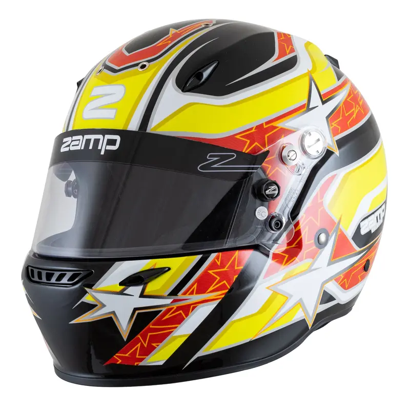 Zamp Graphic Helmet Zr-72 Sa2020/Fia8859-2015 Z-24 Anti-Fog Clear Shield 1