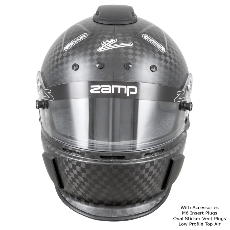Zamp Helmet Rz-88O Matte Carbon 4