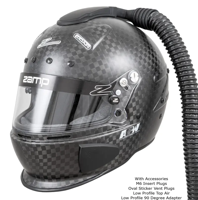 Zamp Helmet Rz-88O Matte Carbon 5