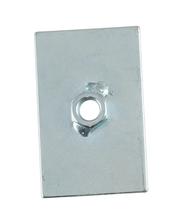 Zamp Rectangle Plate W/ Nut 1