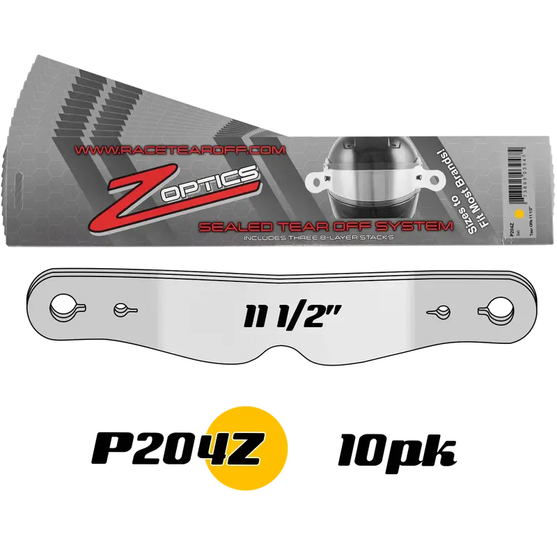 Zamp Z Optics Sealed Tear Off - P204z 11 1/2" 2