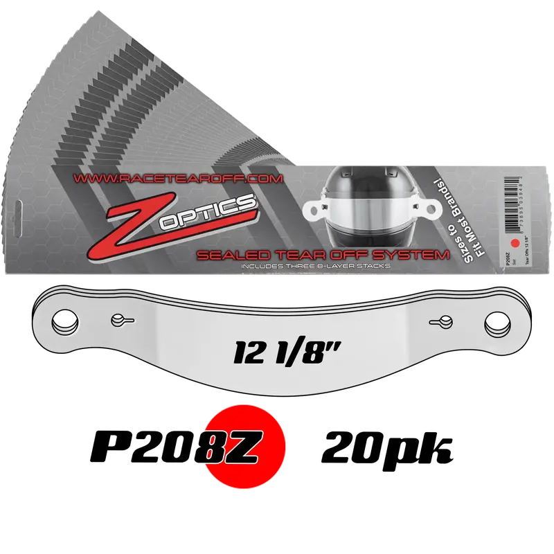 Zamp Z Optics Sealed Tear Off - P208z 12 1/8" 3