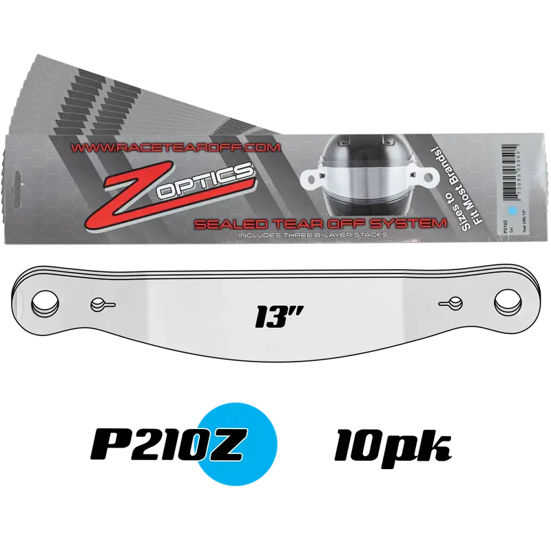 Zamp Z Optics Sealed Tear Off - P210z 13" 2