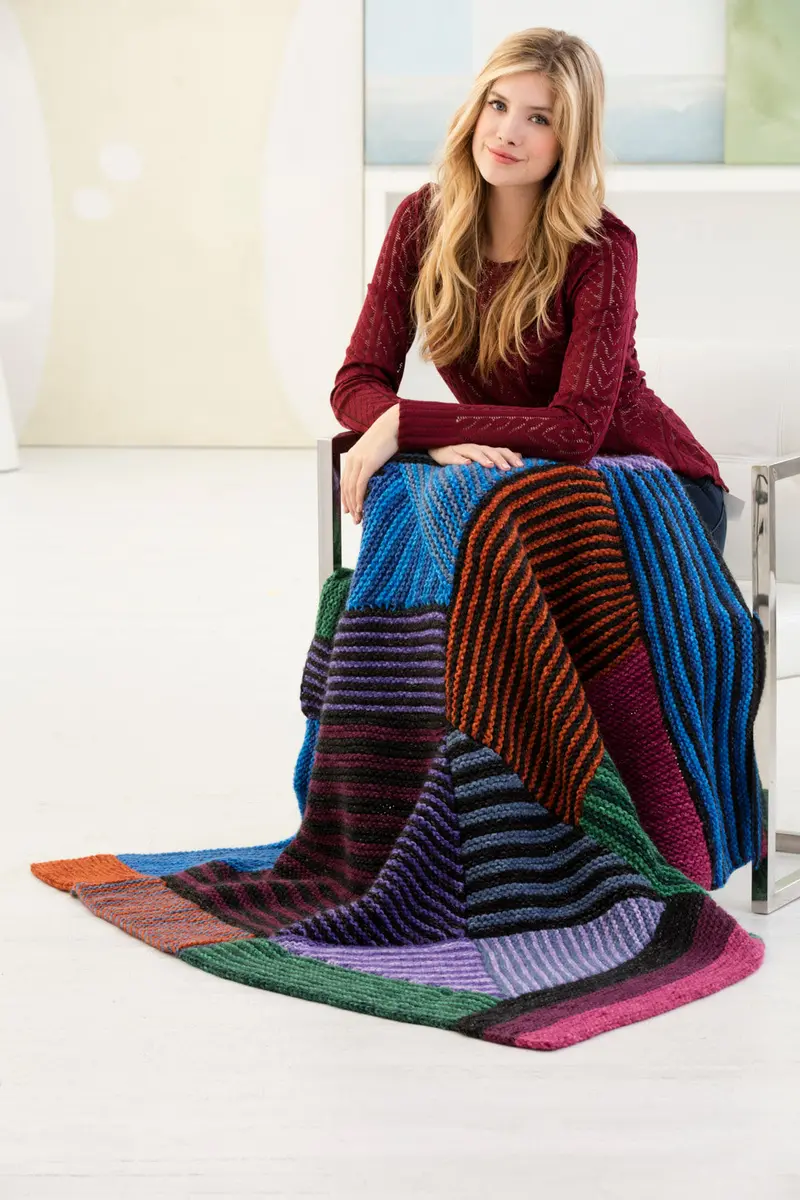 Zanzibar Afghan (Knit) 1