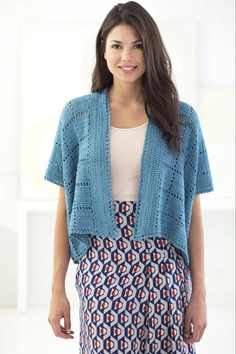 Zen Cardigan (Crochet) 1