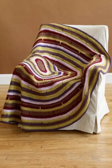Zen Spiral Afghan (Crochet) 1