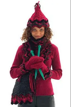 Zig Zag Accessories Pattern (Knit) 1