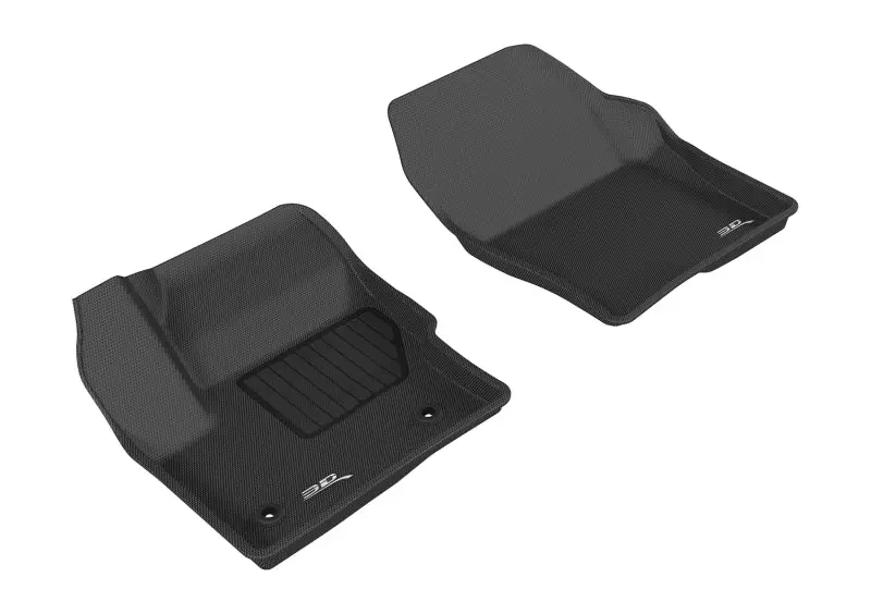 3D Maxpider 2015-2016 Mkc Kagu 1St Row Floormat - Black 1