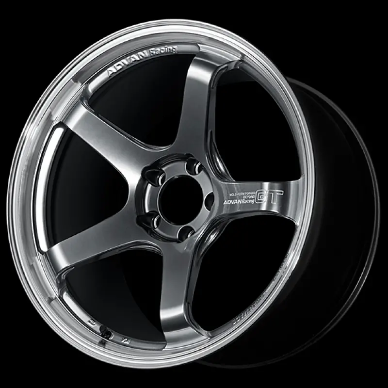 Advan Gt Beyond 17X9.5 / +35 Offset / 5-114.3 Bc / +35Mm Bore / Machining & Hyper Platinum Black 1