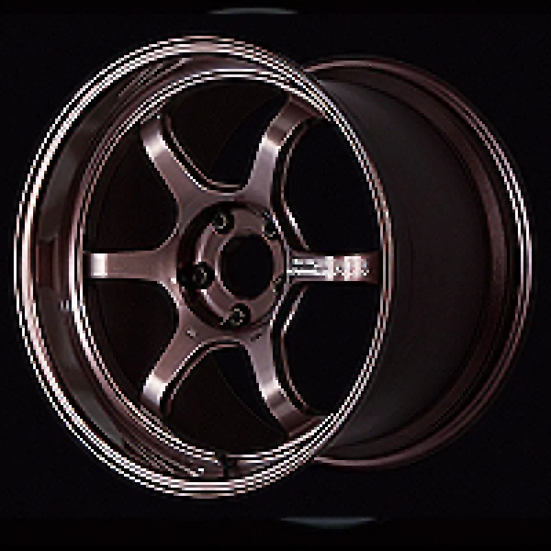 Advan Racing R6 18X8.0 Inch Wheel – 5X112 Bolt Pattern, +42Mm Offset, Copper Bronze Finish 1