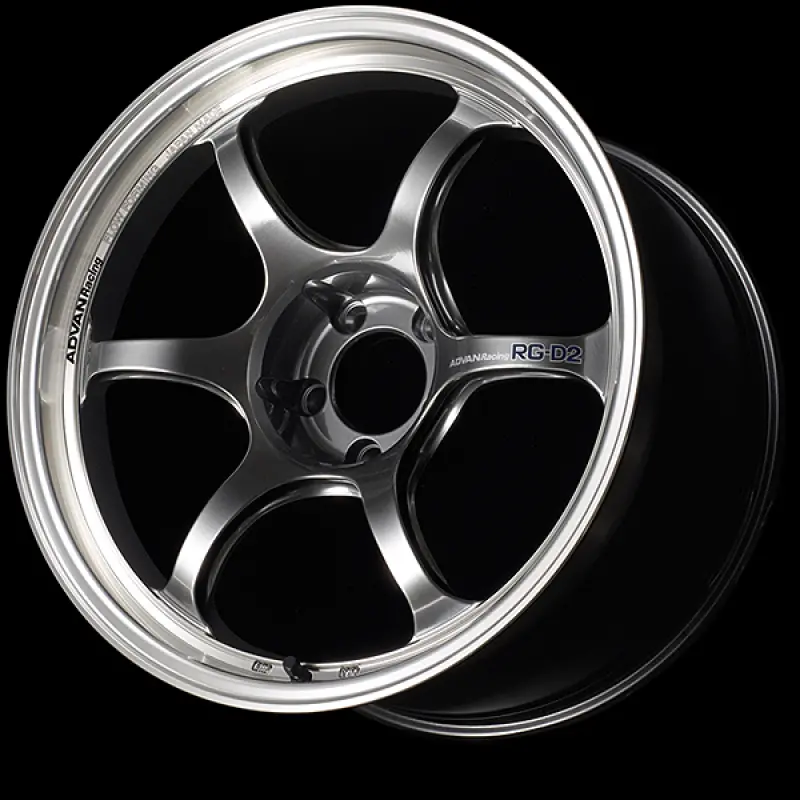 Advan Rg-D2 Forged Alloy Wheel — 17×7.5″, +30 Offset, 4×98 Pcd, 58Mm Bore, Hyper Black Finish 1