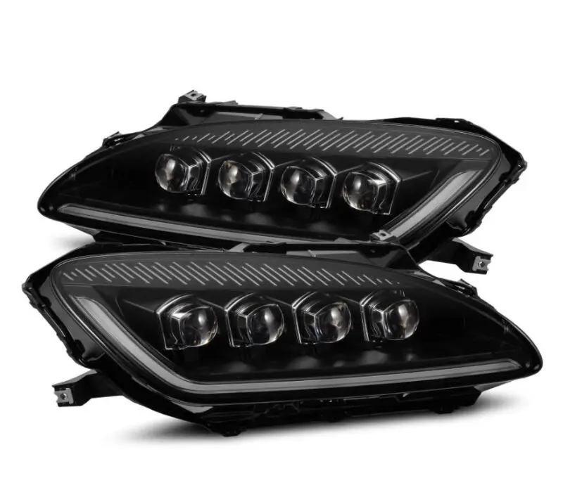 Alpharex Nova-Series Led Projector Headlights – Black Housing, Fits 1999–2009 Honda S2000 1