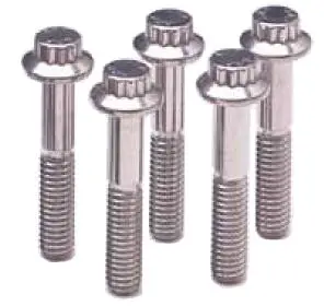 Arp Stainless Steel 12-Point Hex Bolts – M10 X 1.50 X 65Mm (Pack Of 5) 1