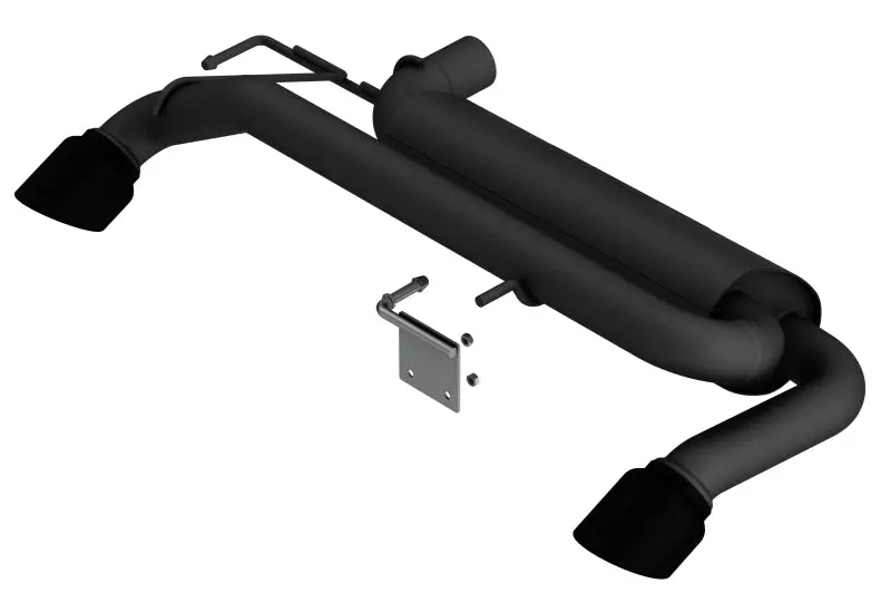 Borla Axle-Back Exhaust System For 2021–2022 Ford Bronco 2.3L 4Wd Touring – Black-Coated Tips 1
