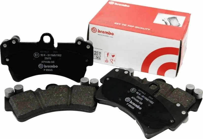 Brembo Premium Ceramic Brake Pads – Front, Oe Equivalent For 2008 Cadillac Escalade (Nao Compound) 1