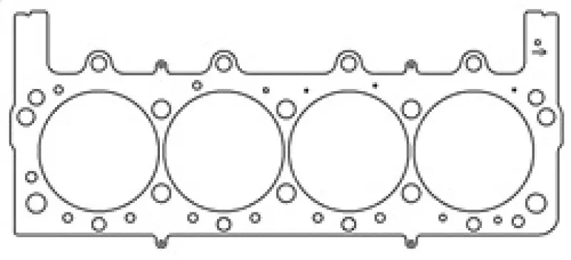 Cometic Mls Cylinder Head Gasket For Ford 460 Pro Stock V8 – .045” Thickness, 4.600” Bore, A500 Block Compatible 1