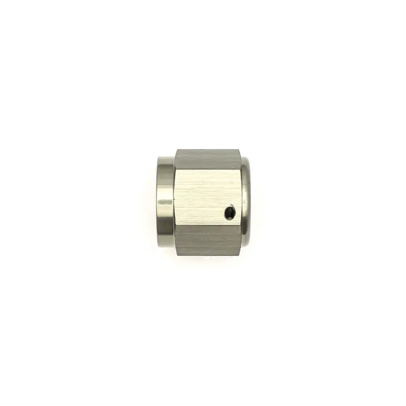 Deatschwerks 8An Female Flare Cap – Anodized Matte Black 1