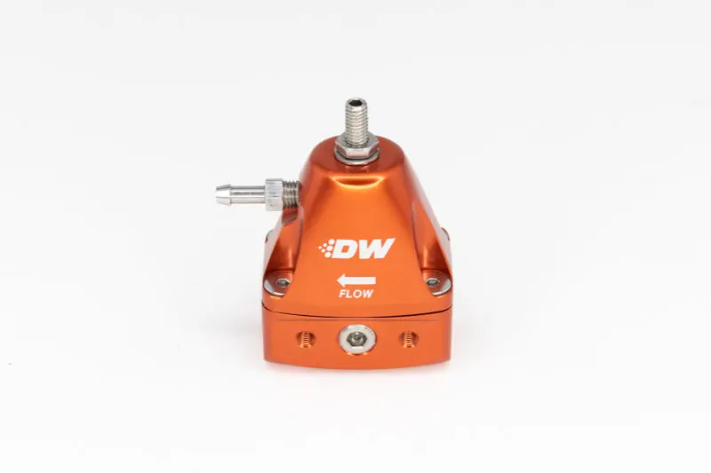 Deatschwerks Dwr1000Il Adjustable In-Line Fuel Pressure Regulator – Orange Finish 1