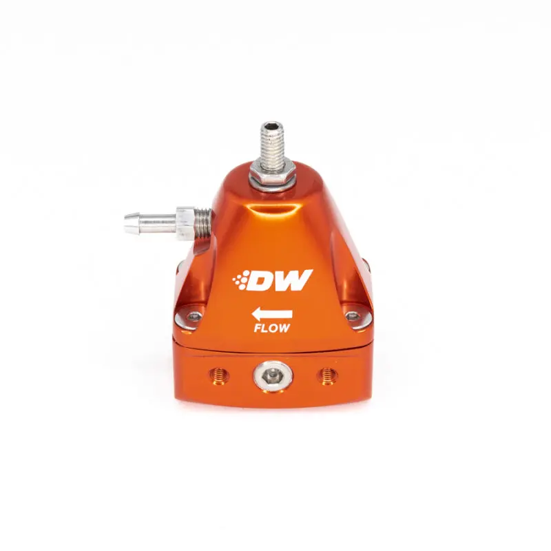 Deatschwerks Dwr1000Il Adjustable In-Line Fuel Pressure Regulator – Orange Finish 2