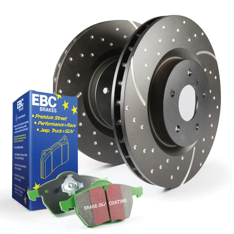 Ebc Greenstuff Brake Pad & Gd Rotor Kit – S10 Series Performance Upgrade 1
