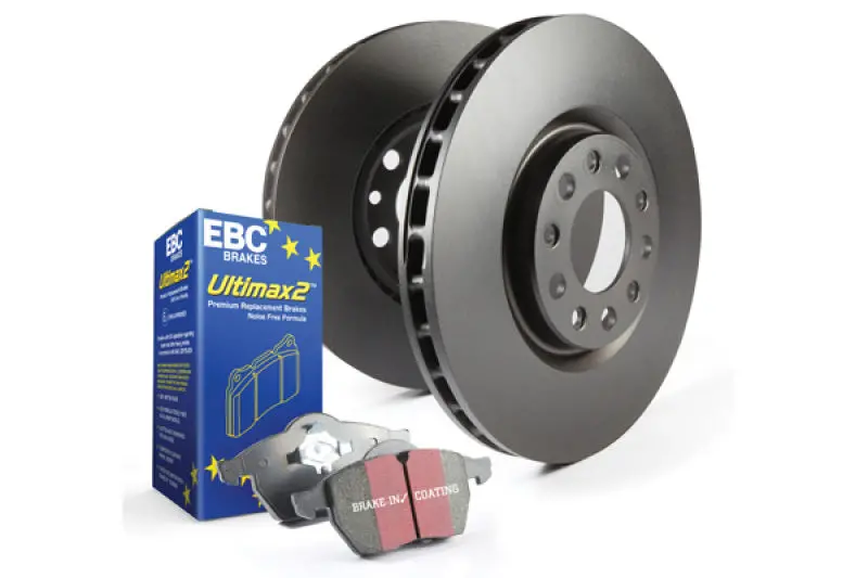 Ebc Ultimax S20 Brake Kit – Includes Rk Series Rotors And High-Performance Pads For Both Axles 2