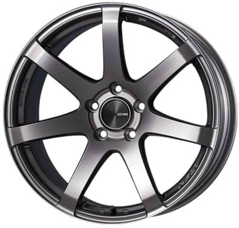Enkei Pf07 Forged Wheel – 17X9.5 Inches, 5X114.3 Bolt Pattern, 40Mm Offset, Dark Silver Finish (Special Order) 1