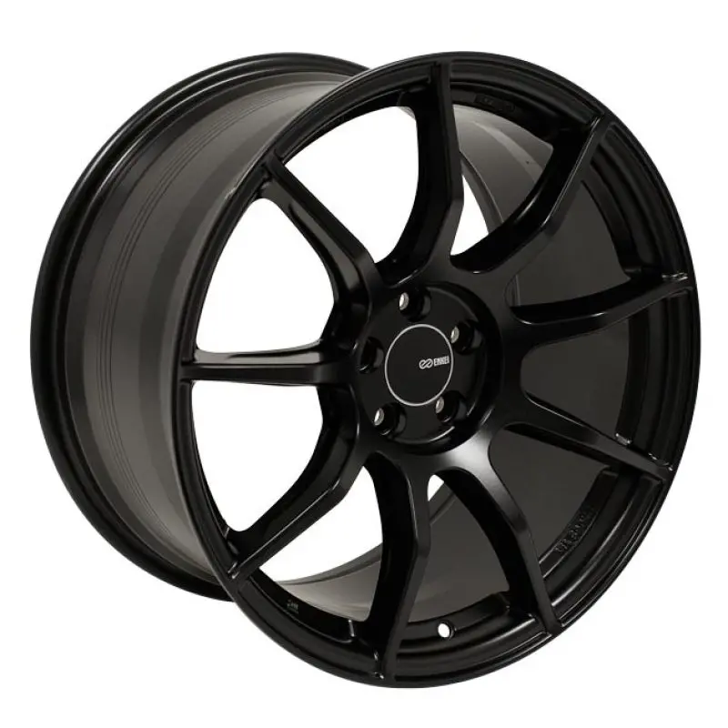 Enkei Ts9 Forged Alloy Wheel – 18X9.5", 5X100Mm, +45Mm Offset, 72.6Mm Center Bore, Gloss Black 1