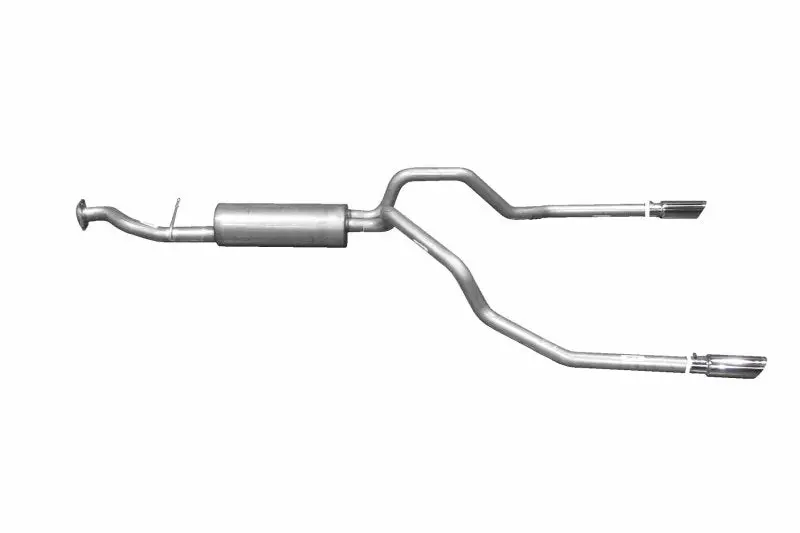 Gibson 99-05 Chevrolet Silverado 1500 Base 4.3L 2.5In Cat-Back Dual Split Exhaust - Stainless 1
