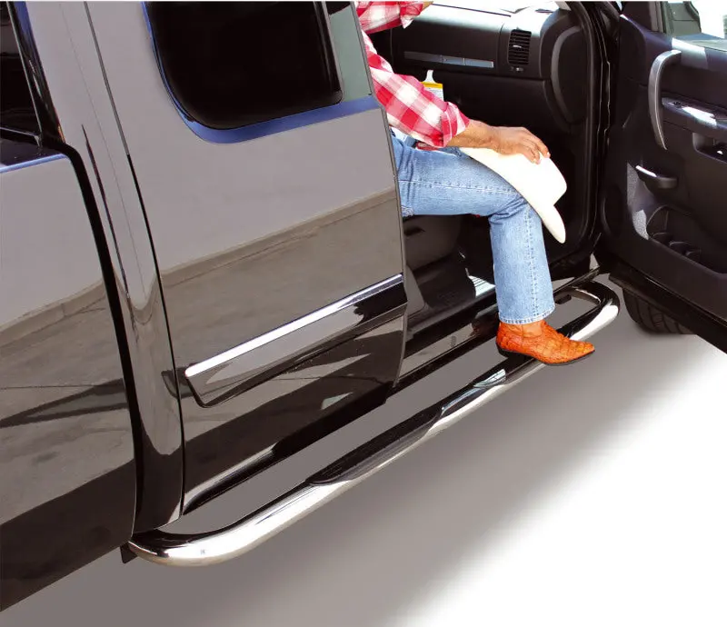 Go Rhino 4000 Series Side Steps – Stainless Steel, Cab-Length Fit For 1980–1996 Ford F-Series 1