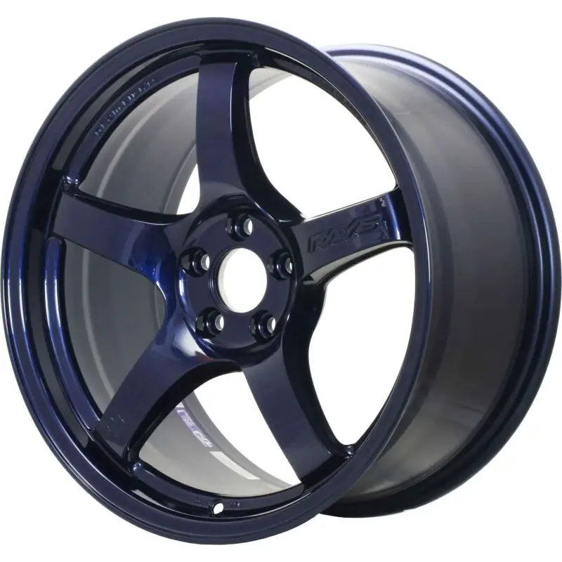 Gram Lights 57Cr Forged Alloy Wheel — 18X9.35", +22 Offset, 5X114.3, Eternal Blue Pearl 1