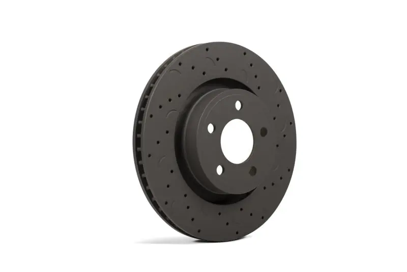 Hawk Talon Drilled & Slotted Front Brake Rotors For 2002 Bmw X5 4.6Is 1