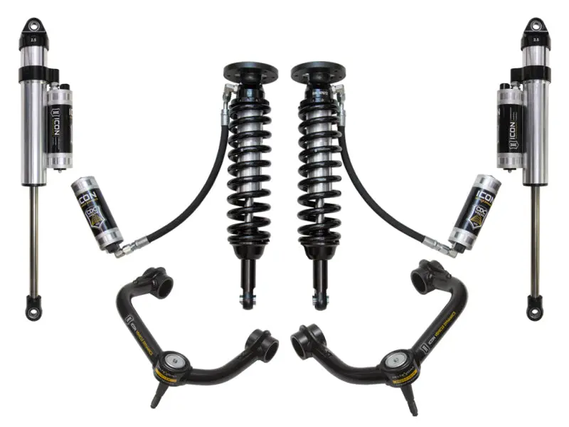 Icon Stage 5 Suspension System For 2009–2013 Ford F-150 4Wd – 1.75–2.63In Lift W/ Tubular Uca 1