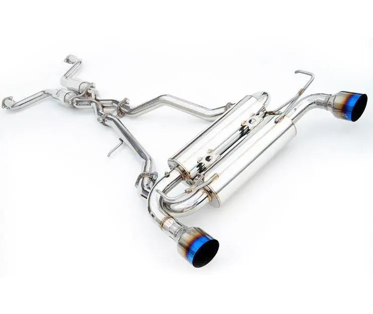 Invidia Gemini Cat-Back Exhaust With Rolled Stainless Tips For 2009+ Infiniti Fx35 (2Wd/4Wd) 1