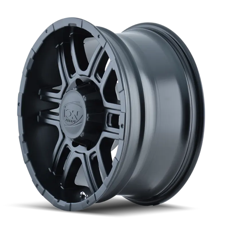 Ion Type 179 17X8 / 6X135 Bp / 10Mm Offset / 87Mm Hub Matte Black Wheel 1