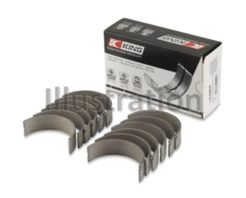 King Engine Bearings Connecting Rod Bearing Kit – Nissan Vq40De Engine, Oversize +0.50Mm 1