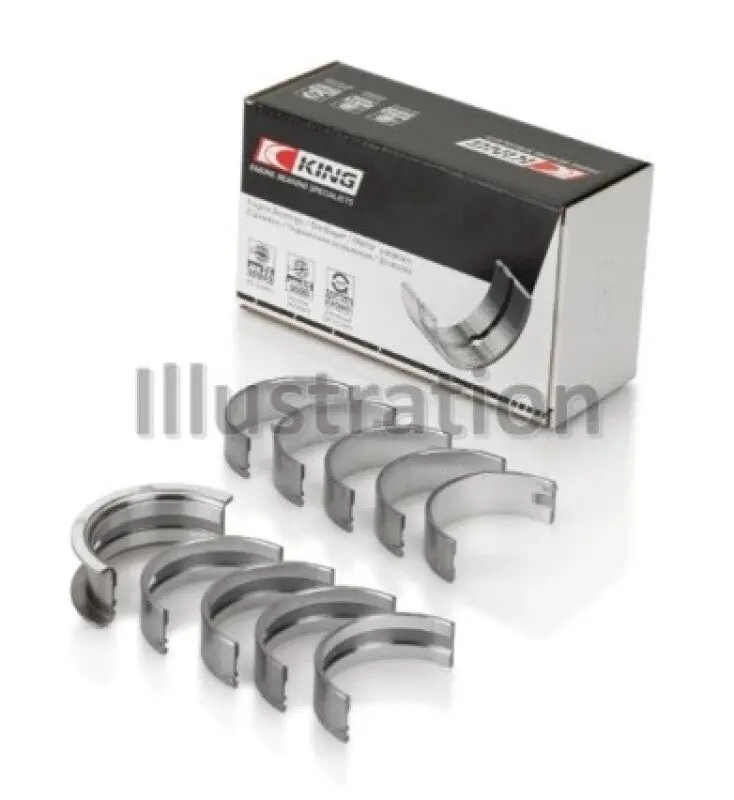 King Engine Bearings Main Bearing Set For Cummins B-Series L4 Engines – +0.25Mm Oversize 1