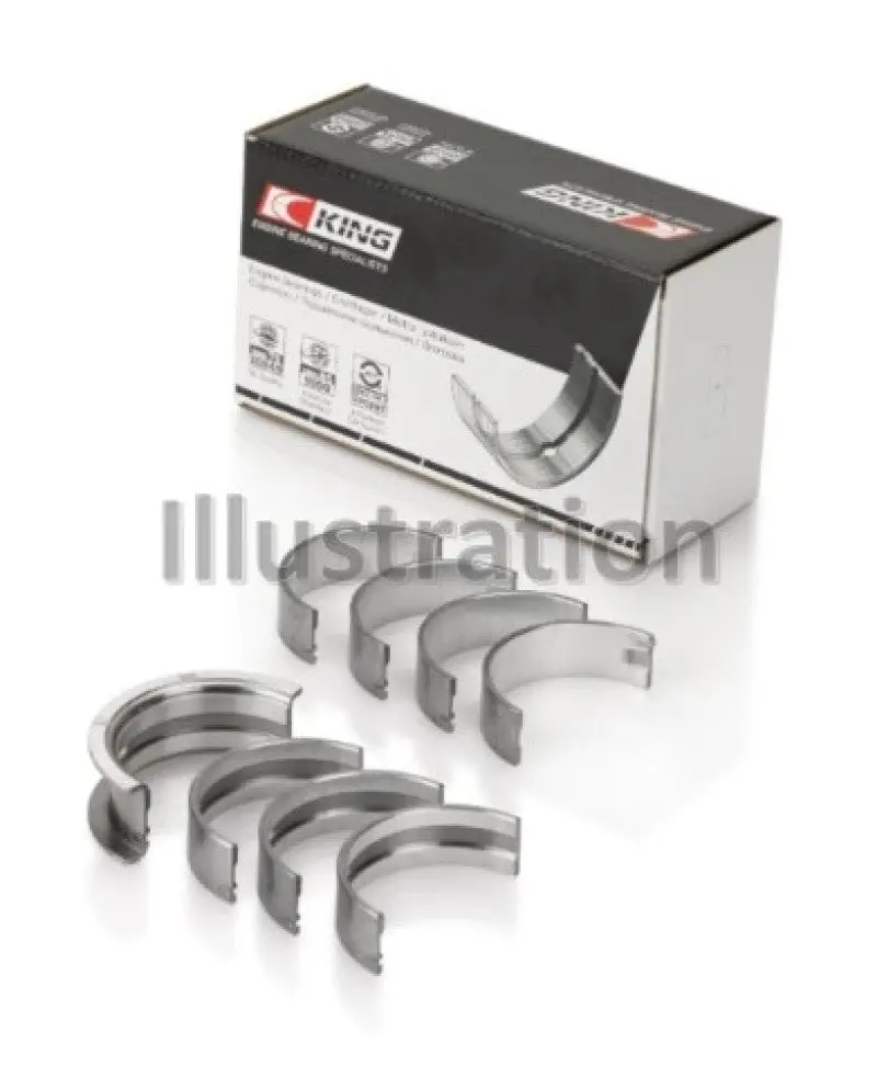 King Main Bearing Set For Chrysler Valiant Six 225 Cid – 040 Oversize (4-Piece) 1