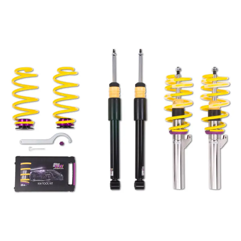 Kw Street Comfort Coilover Kit For Audi A3 (8V) And Vw Golf Vii Fwd/Tdi Models 1