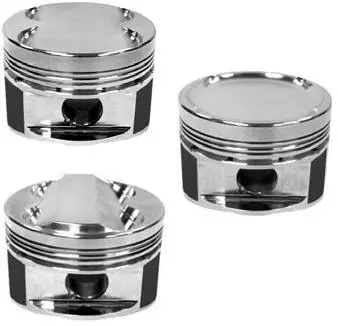 Manley Forged Oversize Pistons For 1994–2001 Acura Integra Gsr (B18C1) – 81.5Mm +.5Mm, 9.0:1 Dish Design 1