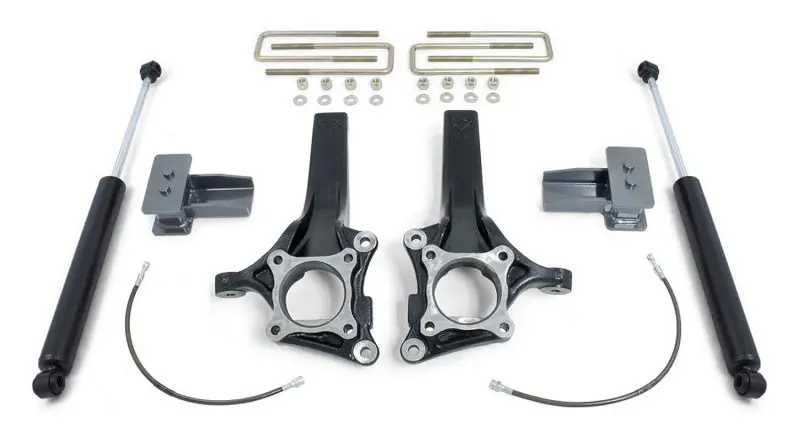 Maxtrac Maxpro Spindle Lift Kit – 4" Front / 2" Rear Lift With Integrated Shocks For 2009–2014 Ford F-150 2Wd 1