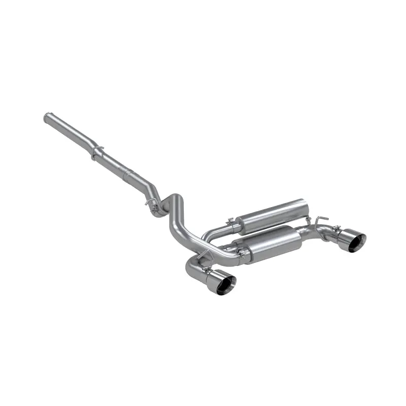 Mbrp Aluminized Cat-Back Exhaust System For 2016+ Ford Focus Rs (3-Inch Dual Outlet) 2